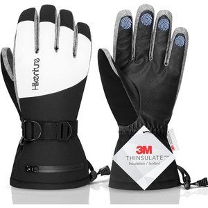 Winter Ski Gloves for Men Women -30°F 3M Waterproof Snowboard Gloves Warm Gloves